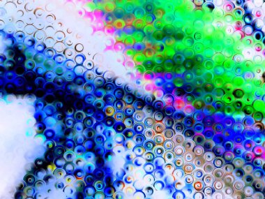 Dijital soyut arkaplan. Renkli desen. Dijital çizim. Poster, broşür, el ilanı ve kart için yaratıcı grafik tasarımı. Eşsiz duvar kâğıdı. Ağ, kumaş ve not defteri kapağı için arkaplan.