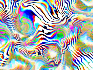 Dijital soyut arkaplan. Renkli desen. Dijital çizim. Poster, broşür, el ilanı ve kart için yaratıcı grafik tasarımı. Eşsiz duvar kâğıdı. Ağ, kumaş ve not defteri kapağı için arkaplan.