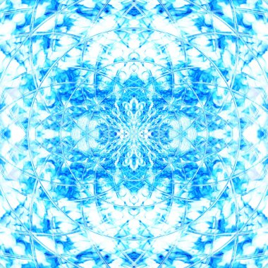 Fraktal soyut arkaplan. Dijital efektler. Şenlik dekorasyonu. Renkli desen. Geometrik doku.