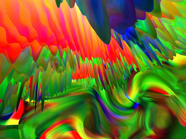 Fondo Abstracto Multicolor Patrón Colorido Efectos Digitales Diseño Gráfico Creativo — Foto de Stock