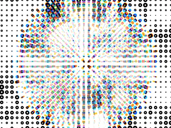 Cyfrowe Abstrakcyjne Tło Kolorowy Wzór Cyfrowa Ilustracja Kreatywny Projekt Graficzny — Zdjęcie stockowe