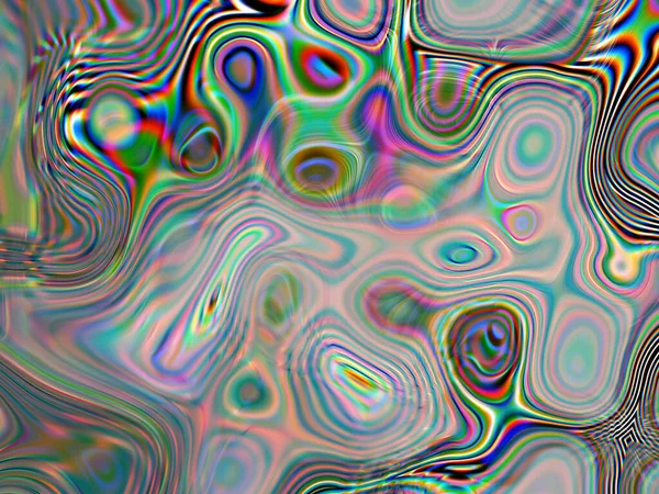 Efeitos Digitais Fundo Abstrato Multicolorido Padrão Colorido Design Gráfico Criativo — Fotografia de Stock