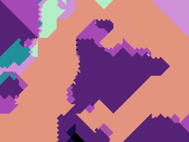 Dijital efektler. Çok renkli soyut arkaplan. Renkli desen. Poster, broşür, el ilanı ve kart için yaratıcı grafik tasarımı. Eşsiz duvar kâğıdı. Ağ, kumaş ve not defteri kapağı için arkaplan.