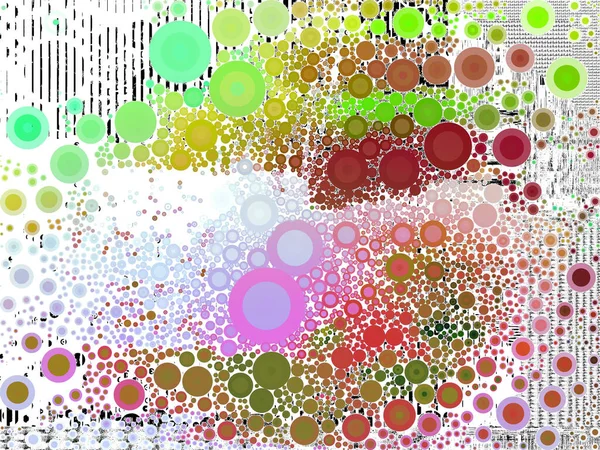 Efeitos Digitais Fundo Abstrato Multicolorido Padrão Colorido Design Gráfico Criativo — Fotografia de Stock