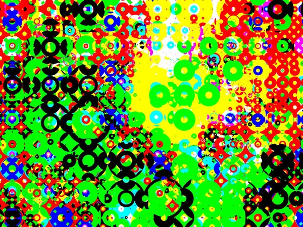 Fondo Abstracto Multicolor Patrón Colorido Efectos Digitales Diseño Gráfico Creativo —  Fotos de Stock