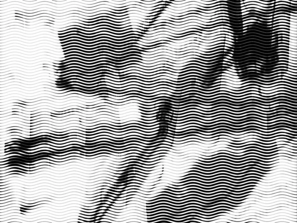 Sfondo Astratto Monocromatico Modello Bianco Nero Texture Mezzitoni Grafica Creativa — Foto Stock