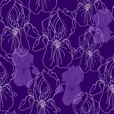 Çiçeklerle kusursuz desen