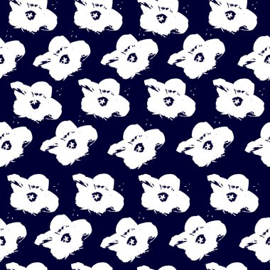 Çiçeklerle kusursuz desen