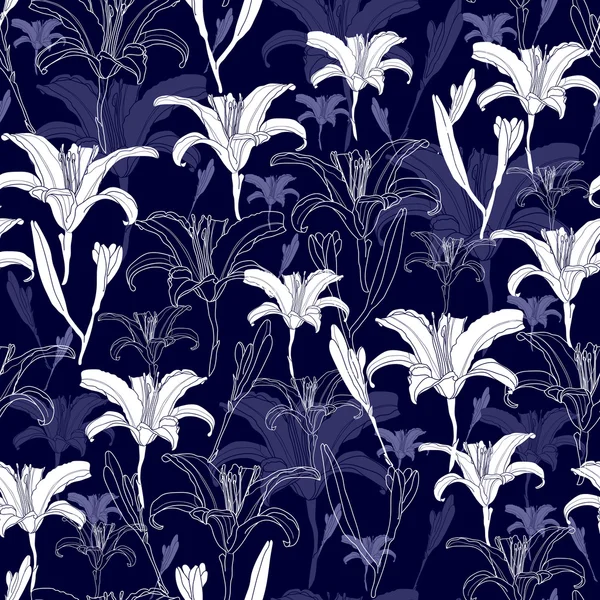 Çiçeklerle kusursuz desen