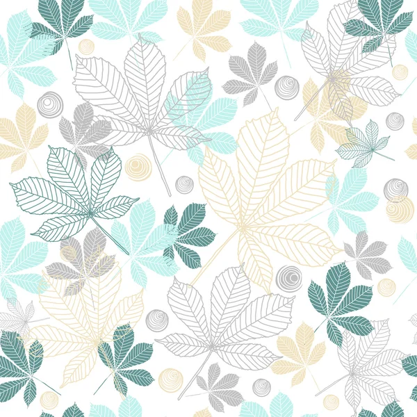 kestane sonbahar yaprakları