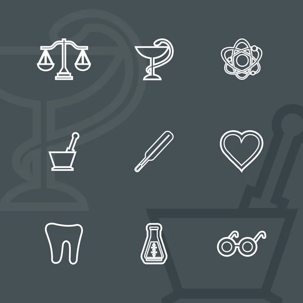 tıbbi simgeler ayarlandı