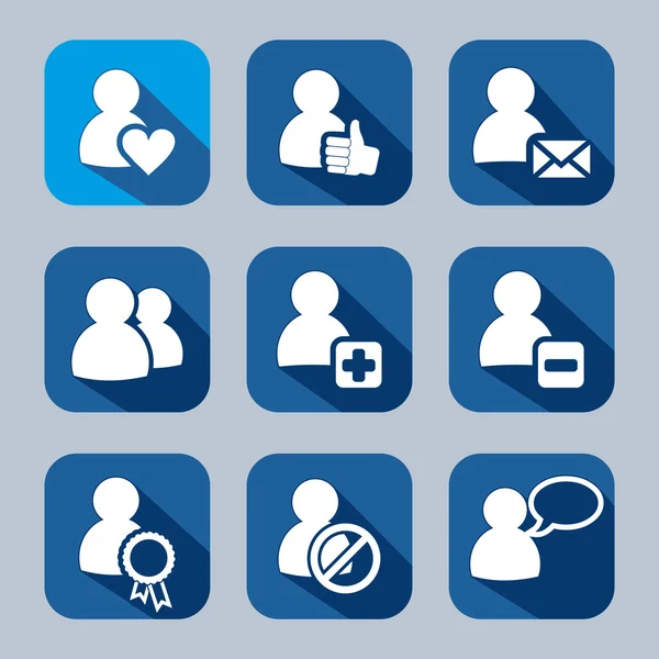 Web Simgeler düz simgeler