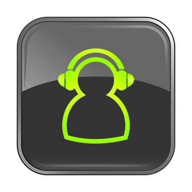 Gri iletişim simgesi