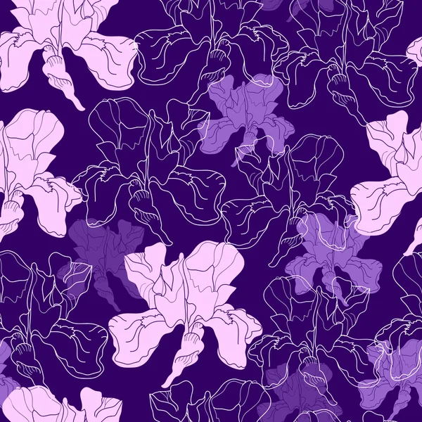 Çiçeklerle kusursuz desen