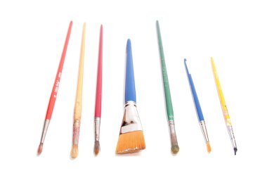 eski Boya fırçaları ayarla