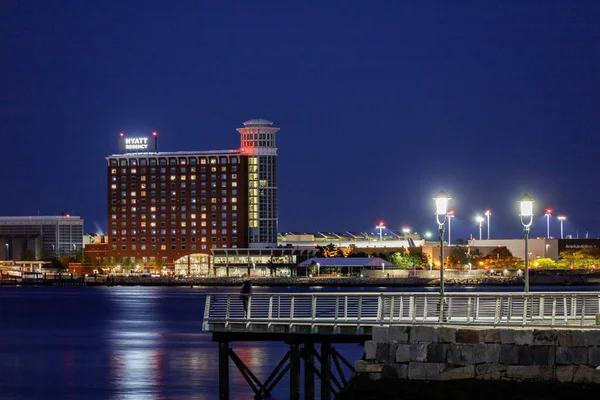 Boston Massachusetts Usa Horizon Port Port Boston — Photo