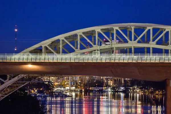 Stockholm Suède Pont Arsta Dans Quartier Liljeholmskajen — Photo