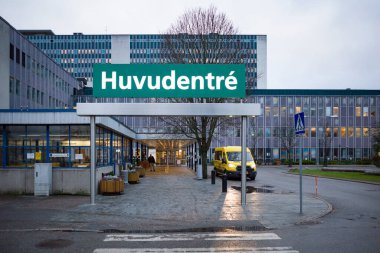 Stockholm İsveç Danderyd hastanesine giriş ve İsveççe 