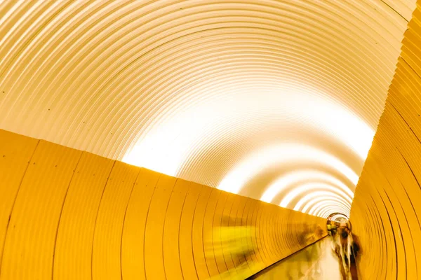 Stockholm Zweden Brunkebergtunnel Een Markante Voetgangersdoorgang Het Centrum — Stockfoto