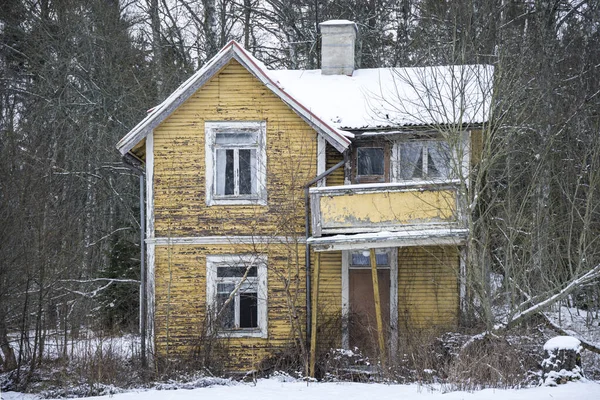 Solbacka Suécia Internato Abandonado Solbacka Famoso Pelo Romance Ondskan Jan — Fotografia de Stock