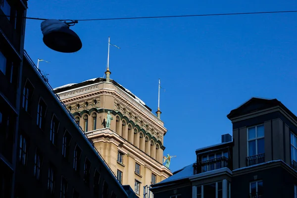 Stockholm Suède Une Des Tours Kungsgatan King Street Dans Centre — Photo