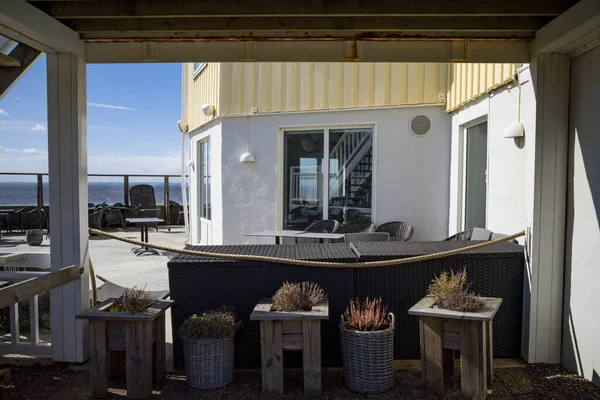 Angeholm Suecia Famoso Hotel Klitterhus Junto Playa —  Fotos de Stock