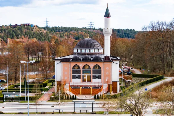 Stockholm Sveç Baharda Fittja Camii — Stok fotoğraf