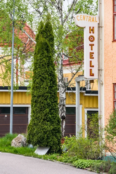 Fagersta Zweden Het Centrale Hotelgebouw Het Centrum — Stockfoto