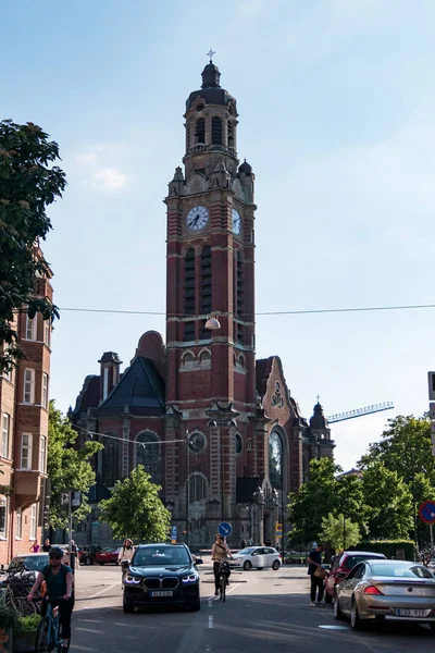 Malmo Suecia Iglesia San Juan Centro — Foto de Stock