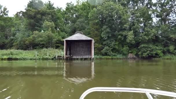 Brooomes Island Maryland Usa Patuxent River 하우스 — 비디오