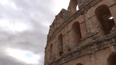 El Jem, Tunus El Jem Roma Amfitiyatrosunun kalıntıları 