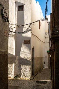 Rabat, Fas, Medine 'de dar bir sokak..