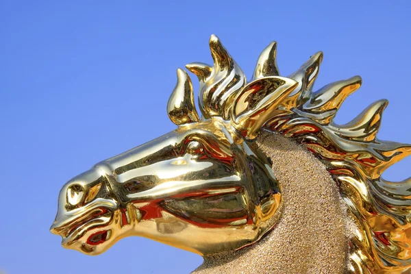 Cabeza de caballo de cerámica — Foto de Stock