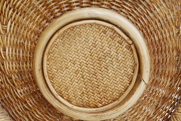 Handmade bambù tessitura modello decorativo — Foto Stock