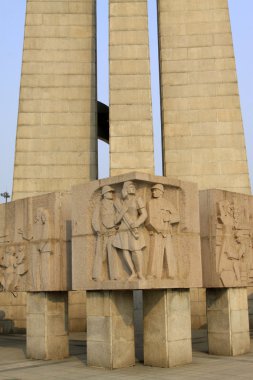 embossment inşaat deprem Anıtı, tangshan şehir, hebei pr