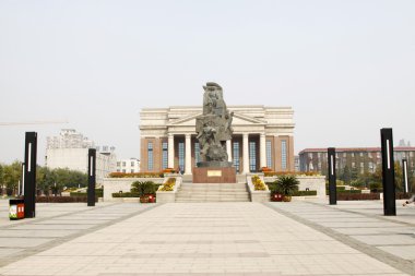 Benim park, çekin Ulusal Kailuan büyük açık hava Heykel