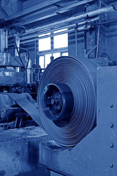 Hot rolled strip steel products — Stock Photo, Image