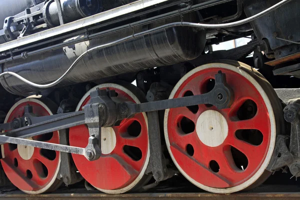 Ruedas de locomotora de vapor —  Fotos de Stock