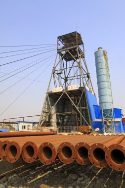 Derrick macheng Demir madeni, luannan İlçesi, hebei pro içinde sondaj