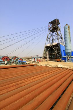 Derrick macheng Demir madeni, luannan İlçesi, hebei pro içinde sondaj