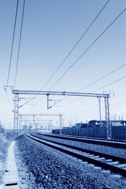 Elektrifikasyon tren kişi net çelik sütun