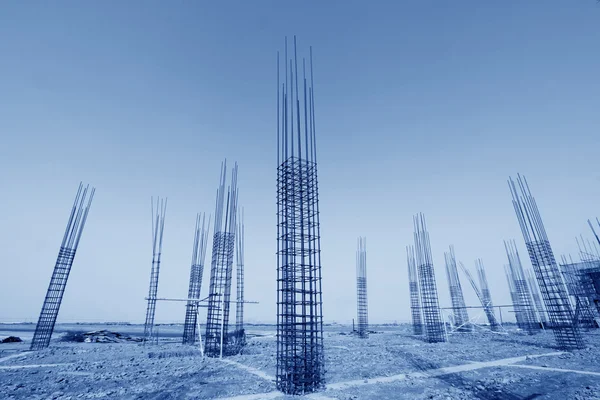 Mühendislik inşaat sahasında demir