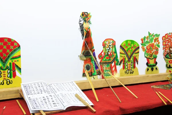 Gölge oyunu sahne ve araçları