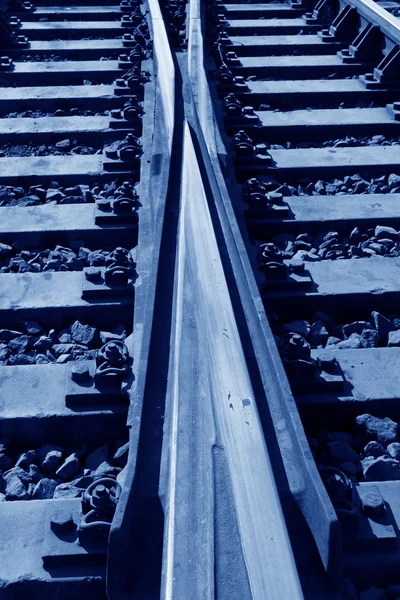 Rusty rails — Stock Photo, Image