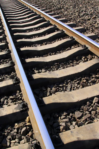 Rusty rails — Stock Photo, Image