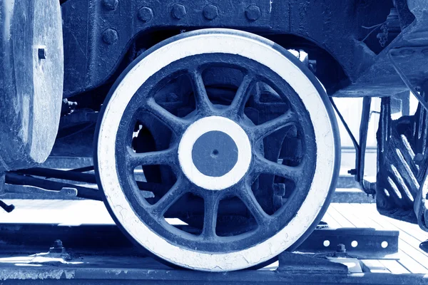 蒸気機関車の車輪 — ストック写真