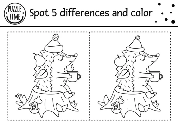 Natal encontre diferenças e jogo de cores para crianças atividade  educacional de inverno com papai noel engraçado planilha imprimível para  crianças página para colorir de ano novo bonito com pai frostxa