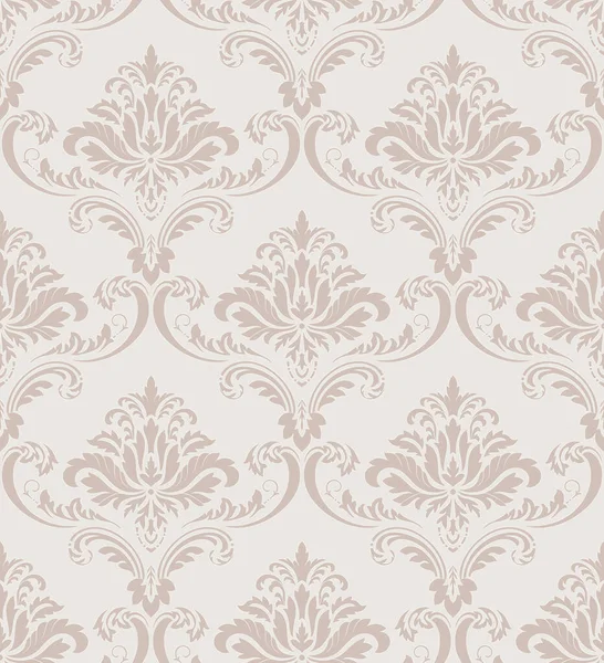 Damask kusursuz desen elementi. Vector klasik lüks, eski moda İspanyol süsü, duvar kağıtları, tekstil, ambalaj için kraliyet Victoria dönemi kusursuz dokusu. Klasik, zarif, çiçekli barok şablonu..