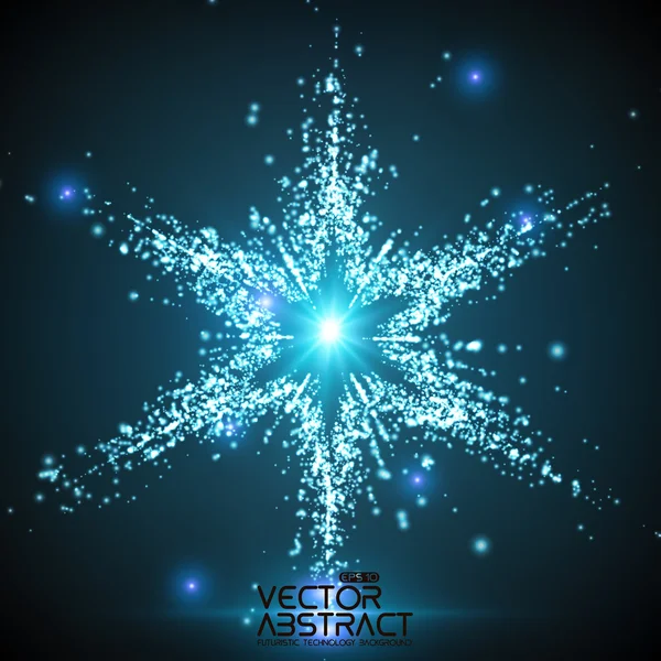 Christmas star. — Stock Vector