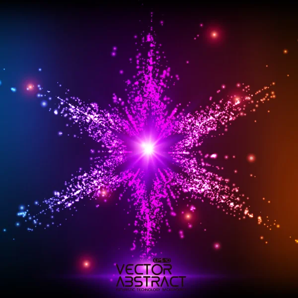 Christmas star. — Stock Vector
